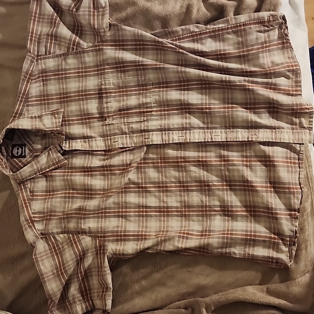 Timberland short sleeve button up